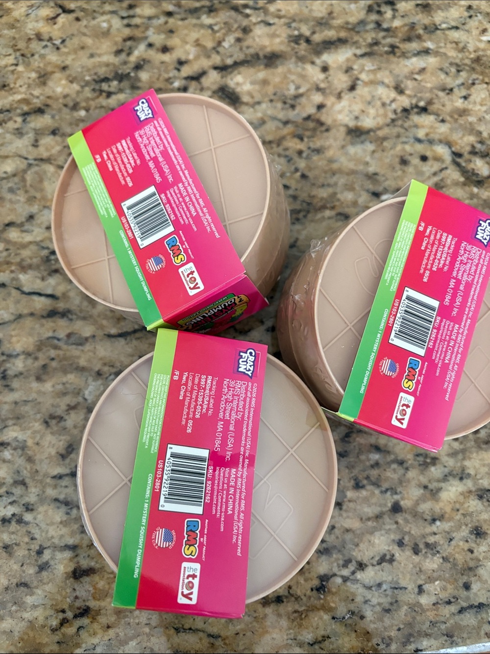 RMS 3 pack Mystery Dumpling Watermelon Scented Party Set - Pink Pack - Picture 3 of 3